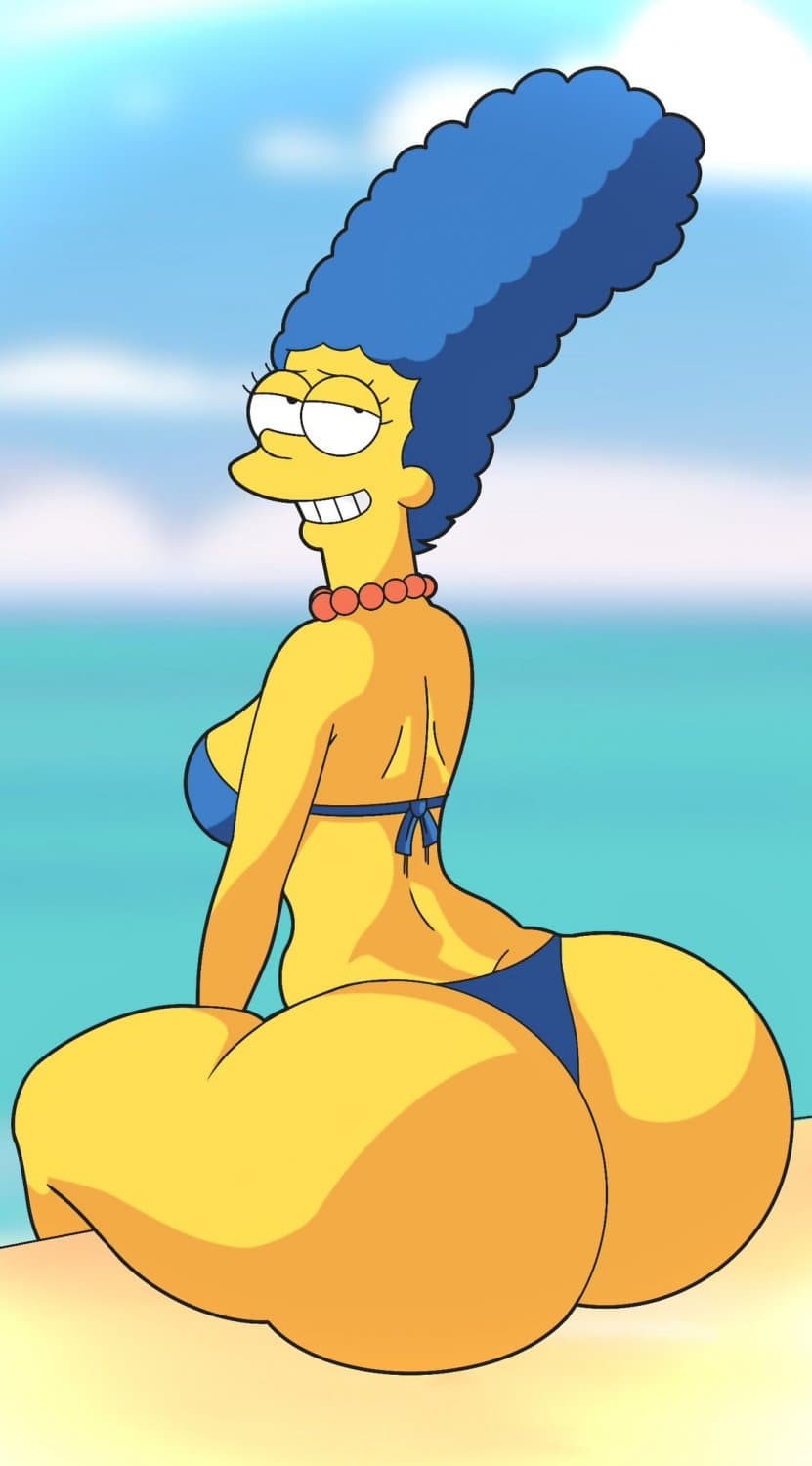 Marge Simpson rule 34 compilado