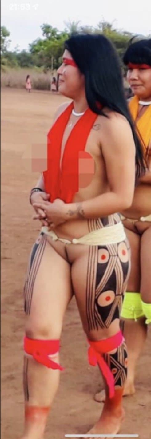 She is an Indigenous woman from the Amazon.