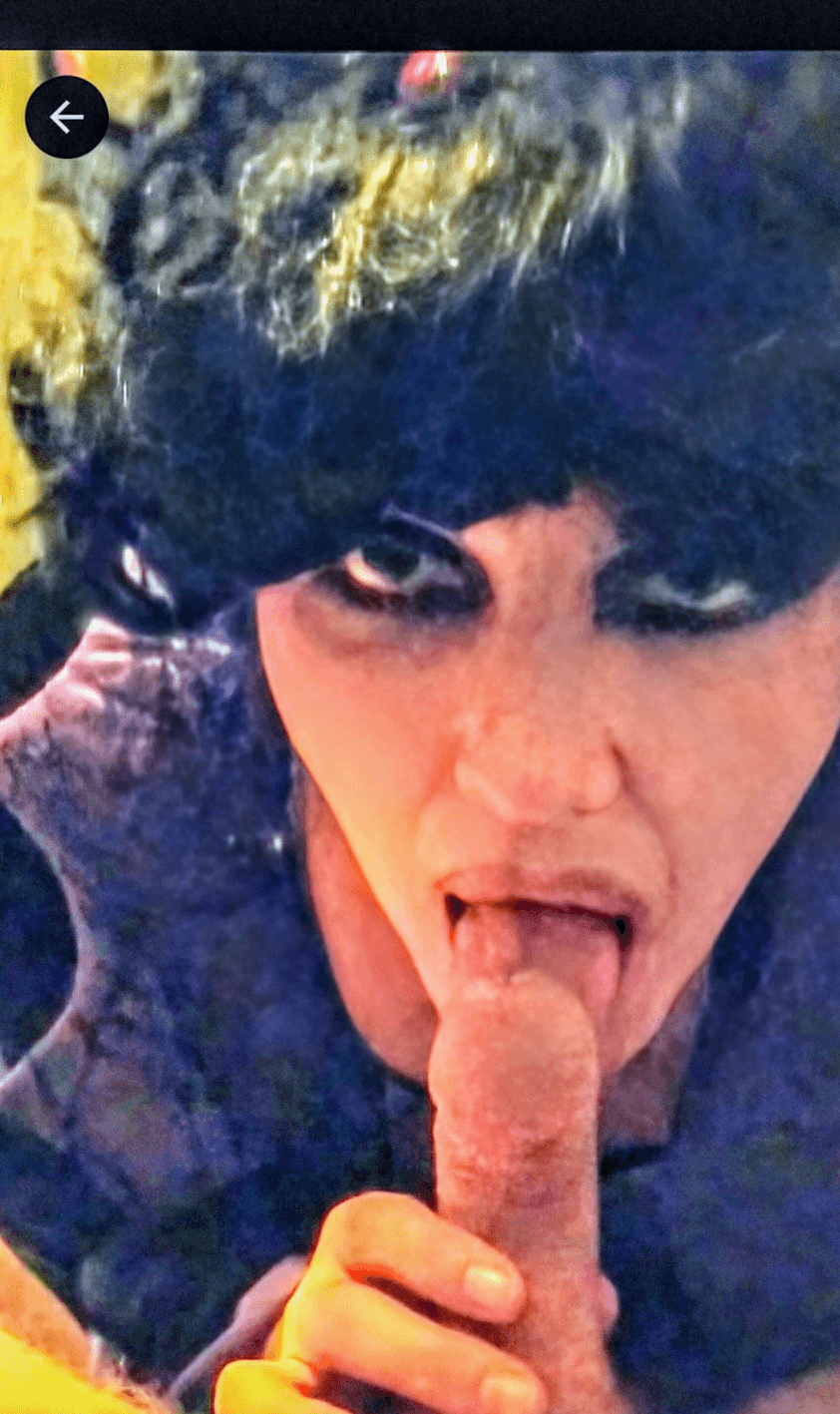 Halloween bee hive mom sucks a mean messy cock on her small cock husband