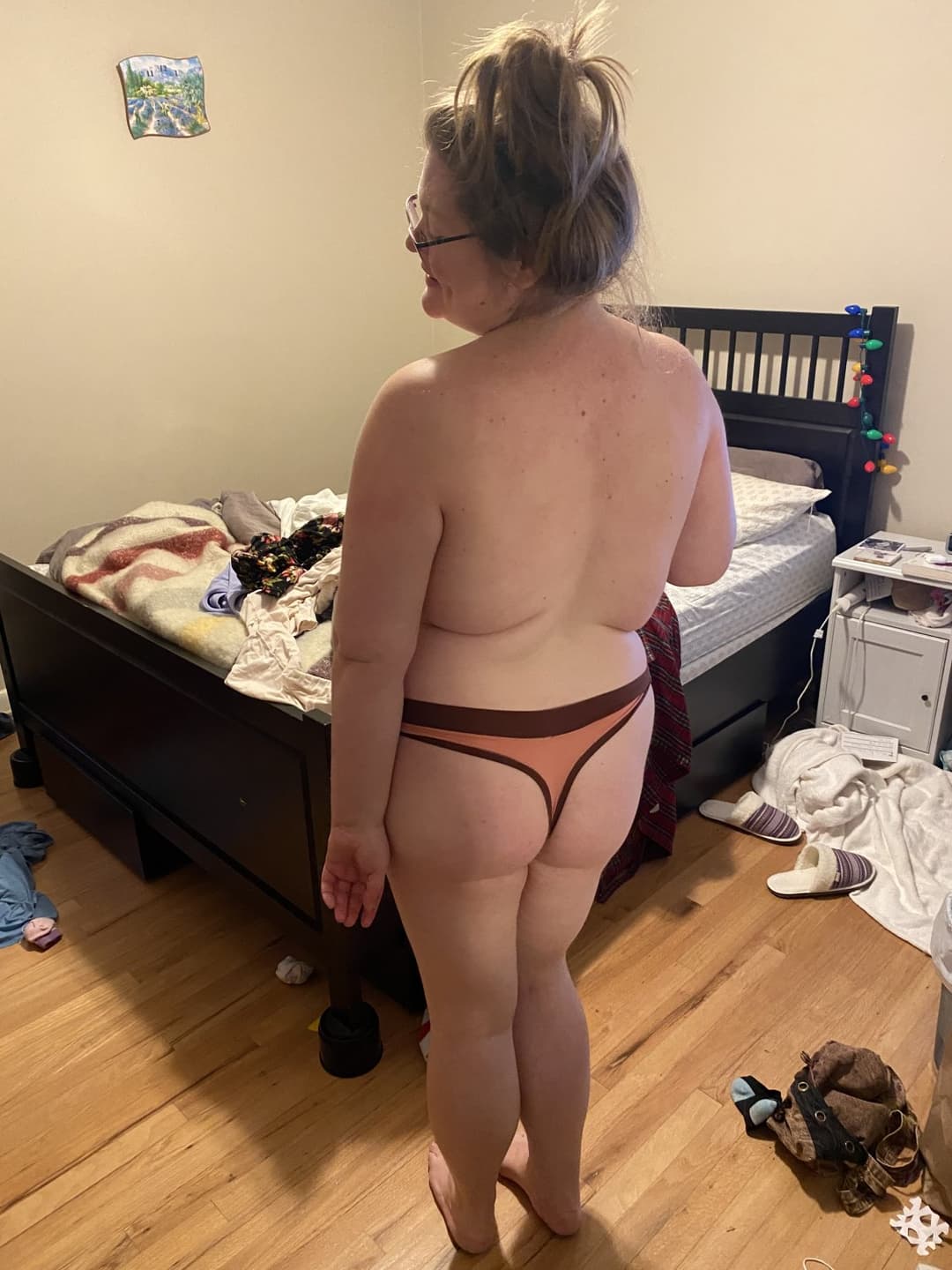 Michelle Oregon big tits cum slut mom saggy tits big nipples