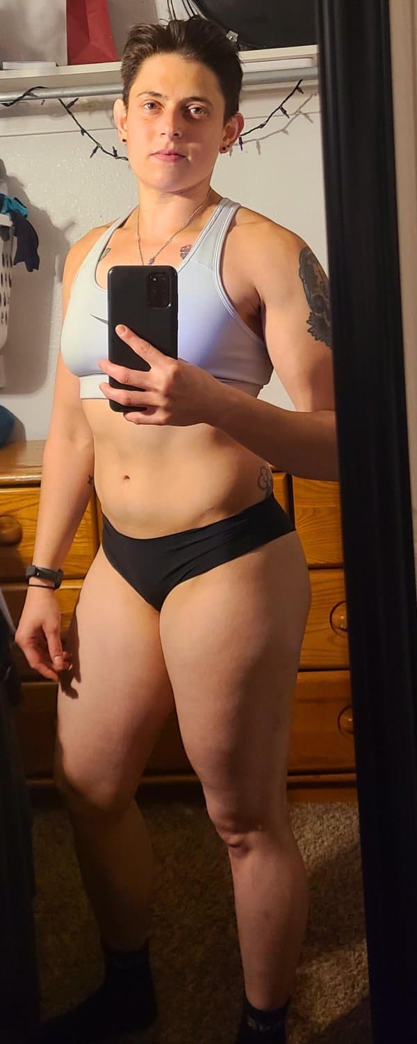 Latina White Mix Dyke Stud Tomboy