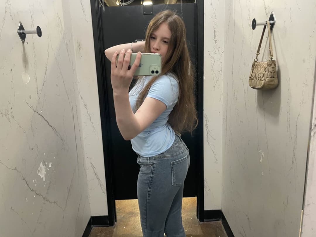 Fast food college teen slut