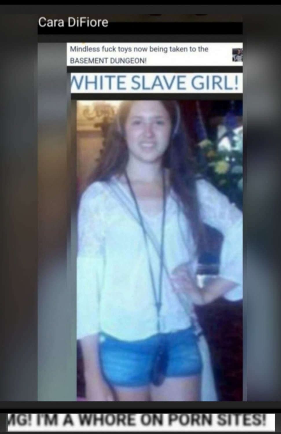 PUNISH WHITE SLAVE GIRLS!#2( FEATURING "(CARA THE CUNT!)