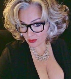 Gorgeous busty classy milf Anna