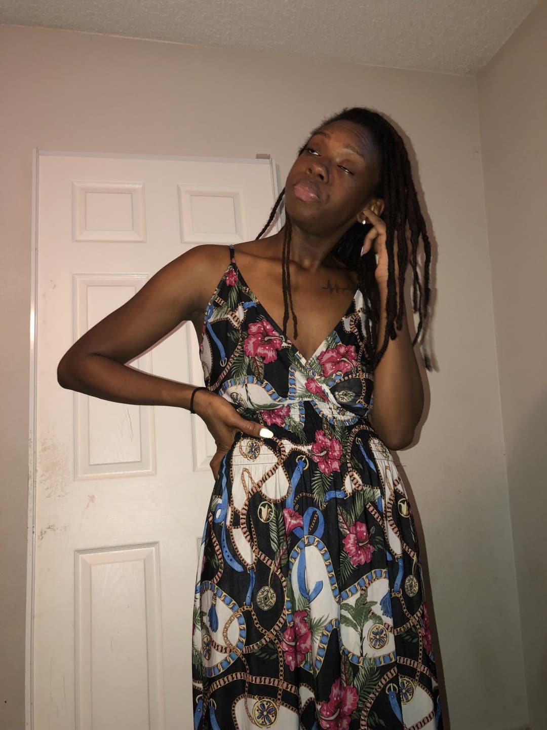Wife in a dress (off guard)