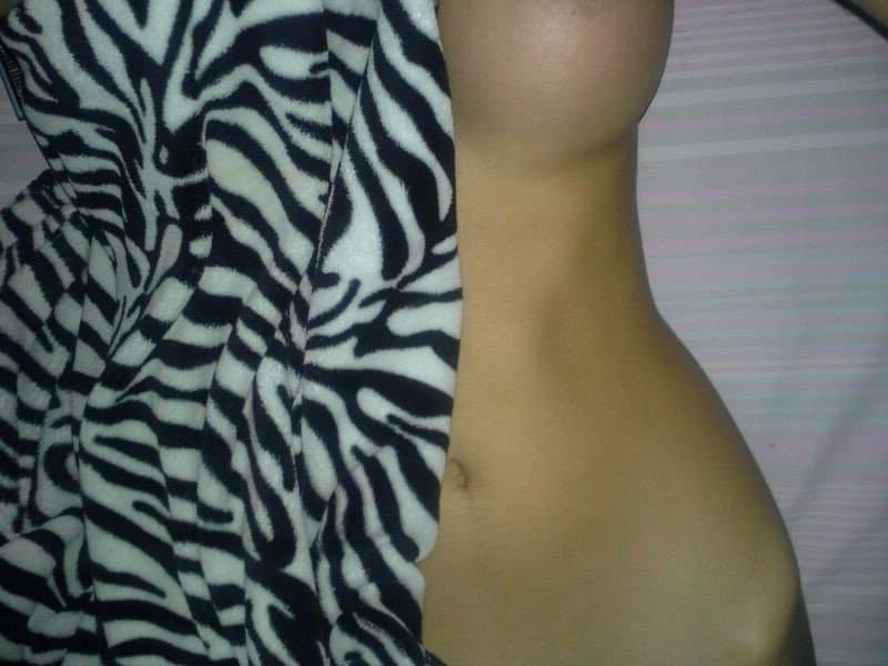 Brunette slut fake tits pretty smile