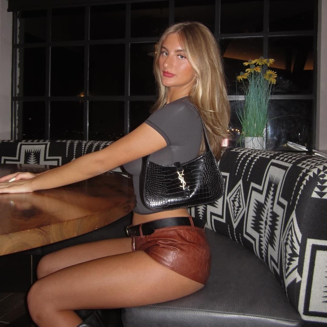 Sexy busty blonde teen Logan