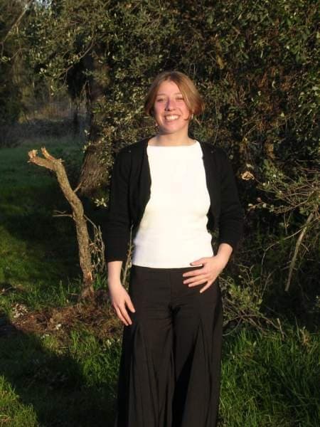 Click to view full size Classic: Toothy Wife In Butterfly Panties