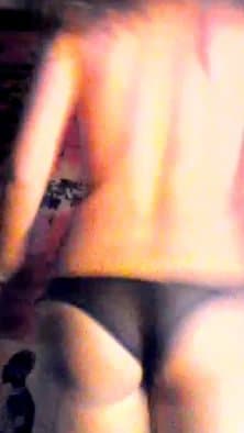 Dancing hot teen wife dancing slut