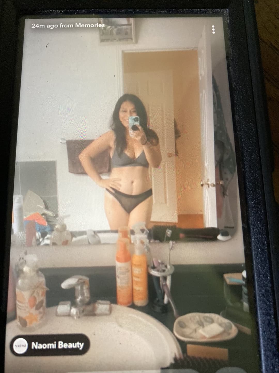 Cheating wife said no saving, but didn’t say no recording from another device.