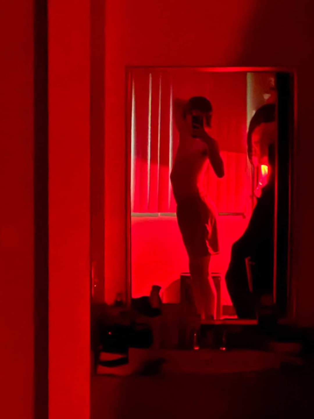 stupid white college boy baited and shows dick