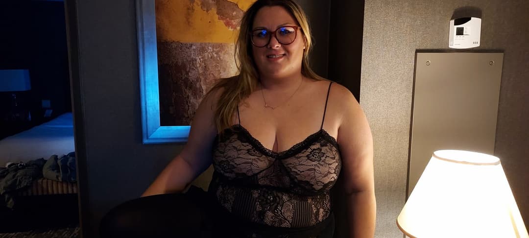 BBW black lingerie