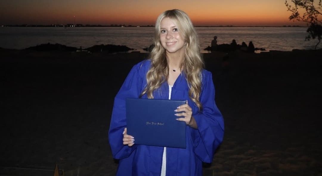 newly graduated 18 year old blonde