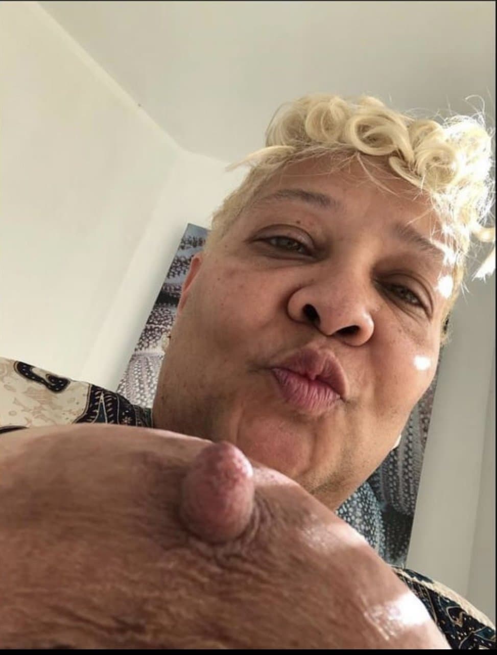 Grandma with all the smoke