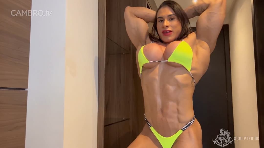 Mrs Barros, spermatic scent of veiny lats & muscle armpits