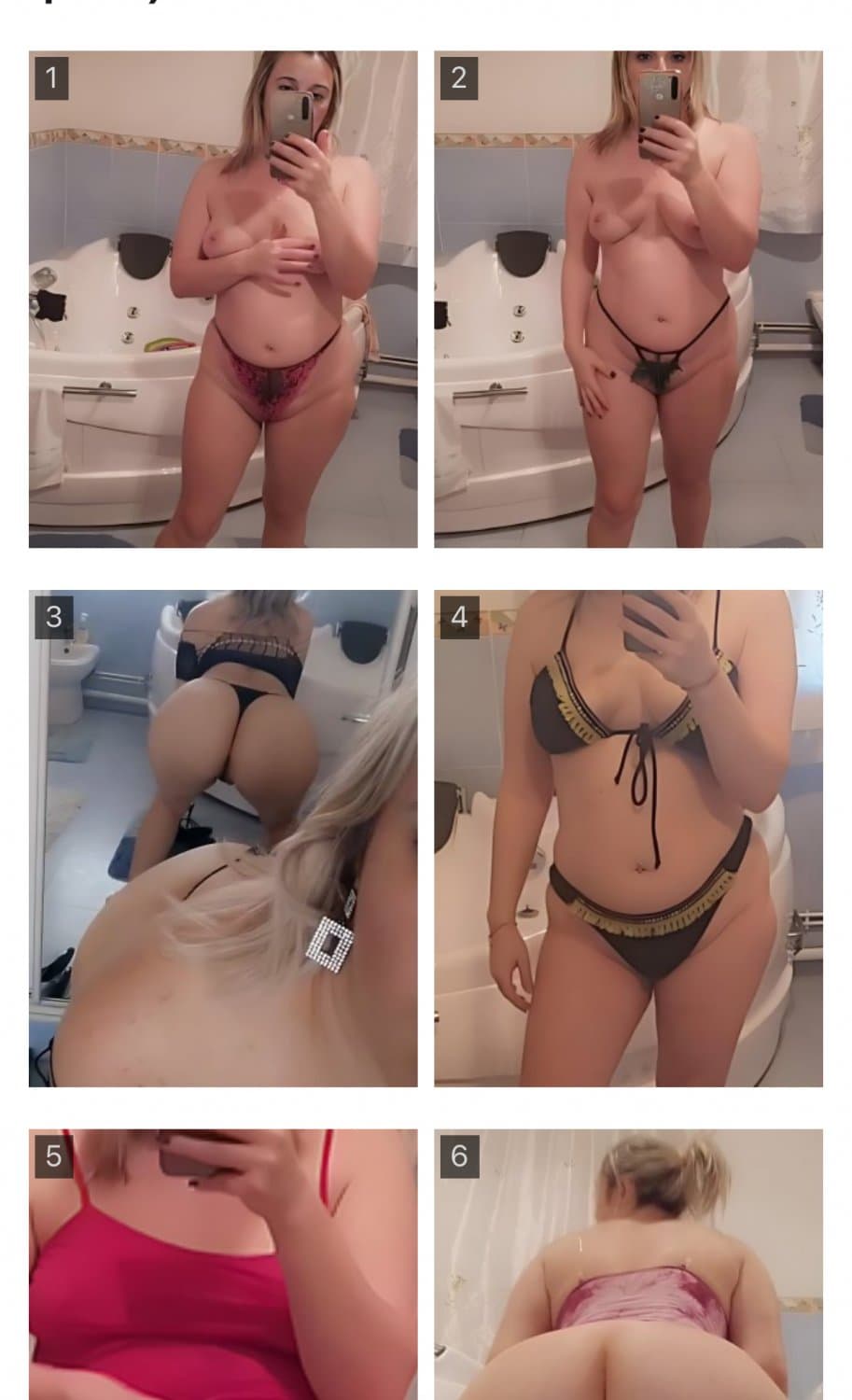 Click to view full size Random Sluts Collage #5