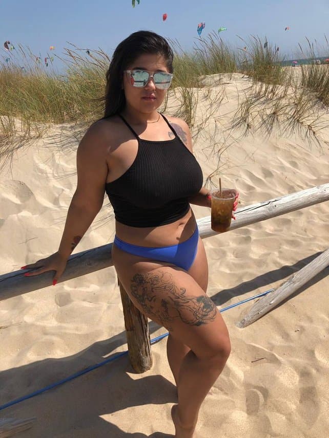 Sexy BBW before and after