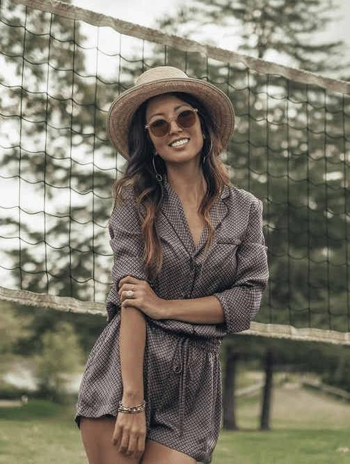 Rebecca Robertson Loflin.  The Asian in the family is a milf Christian whore working on a mom bod