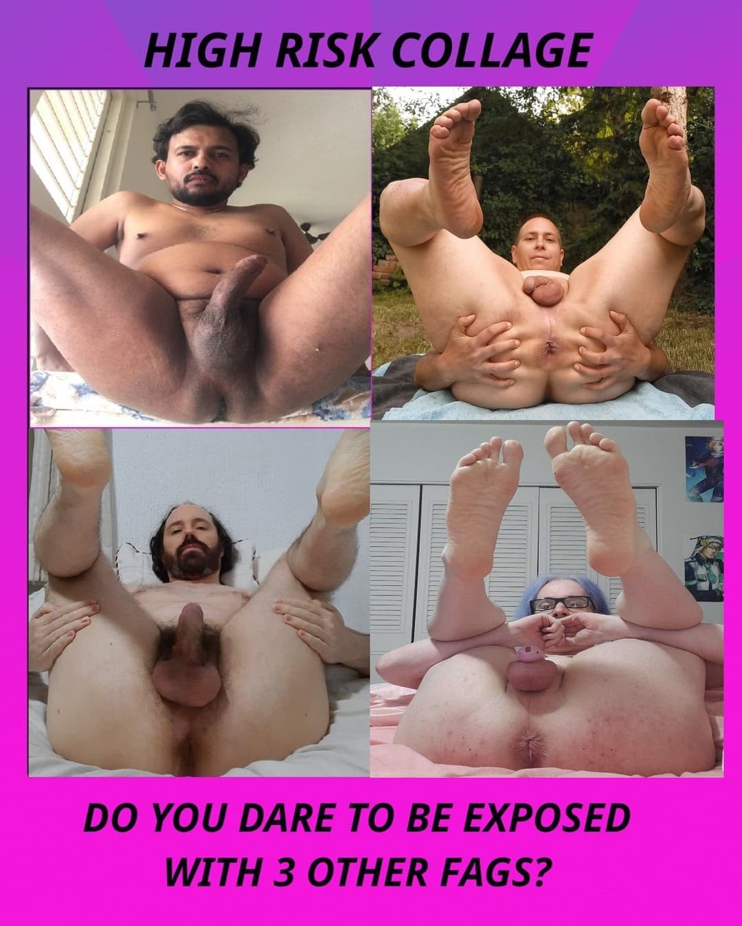 Paypig and Loser collages for reposting!