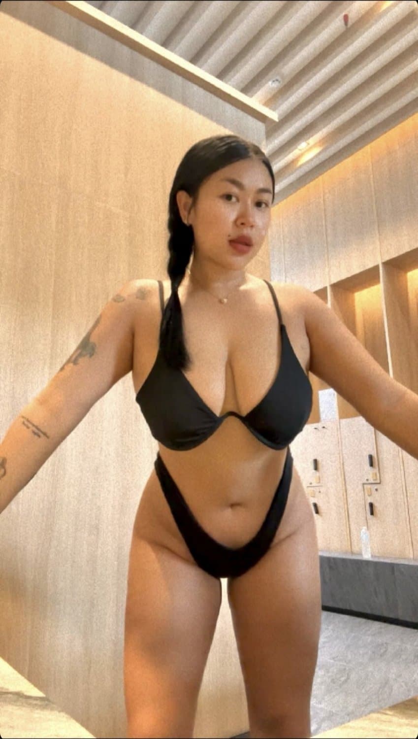 Asian Thai BBC slut with big tits / IG Instagram hoe / tattoos / Bangkok / Pattaya