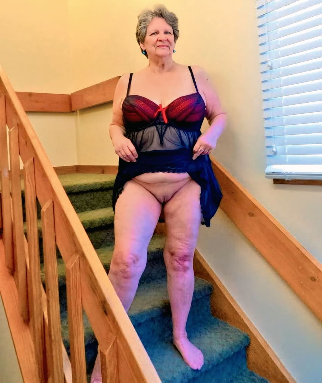 Beautiful Blonde Granny With Beautiful Body