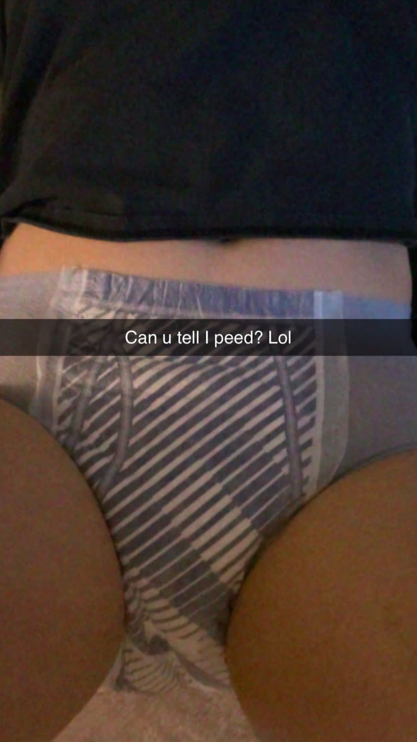 Hot blonde teen in diapers