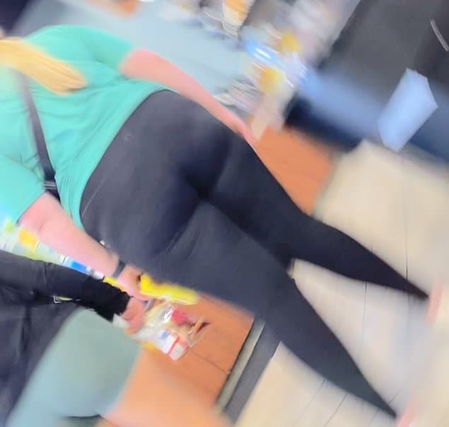 Click to view full size 2 Big Booty Sluts Creeped On At Gas Station Creepshots