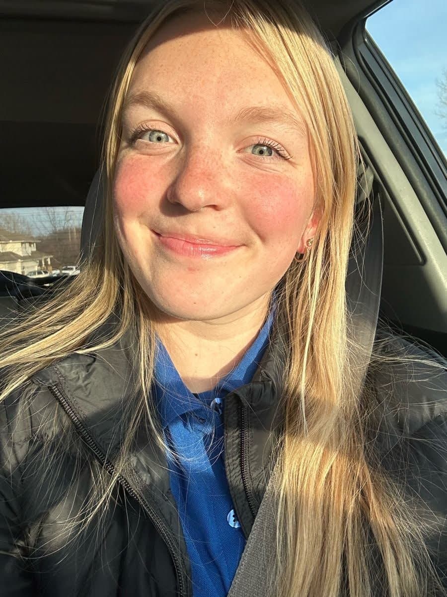 Sexy pale blonde Grace