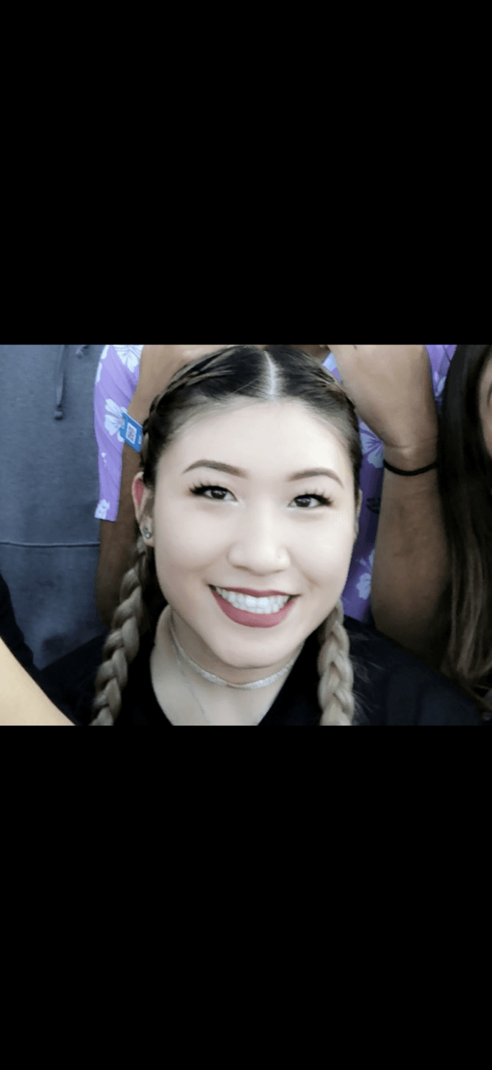 Thick pretty Chinese abg in braids with back tattoos - dm Chinese abg for more