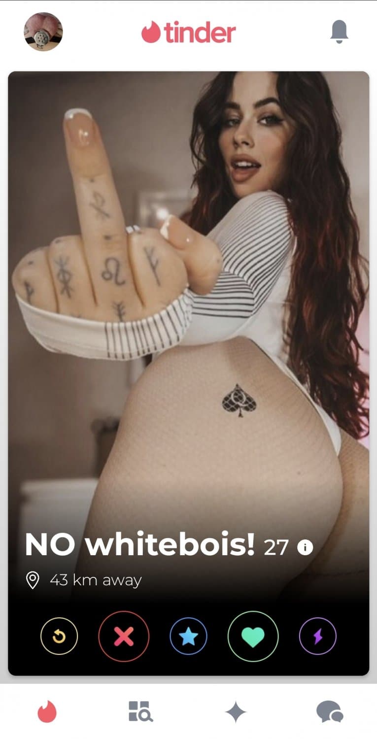 This is how dating for whitebois is supposed to look like!