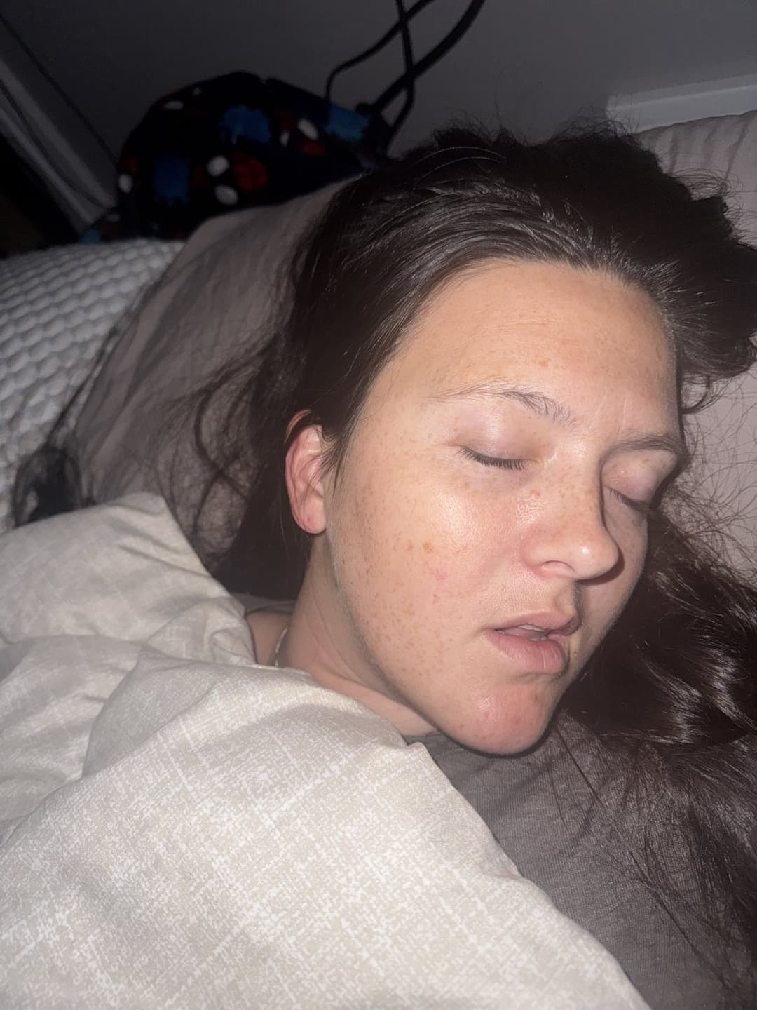 Wife’s feet and ass . Awake and asleep.