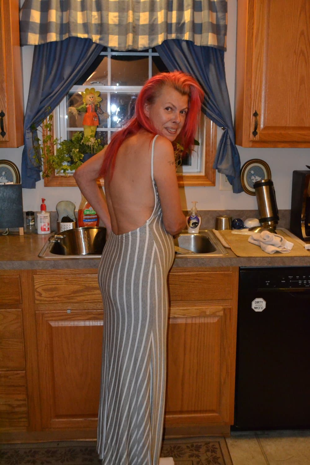 Mary Chaffee gets her holes used by fan from Fetlife using her  toys