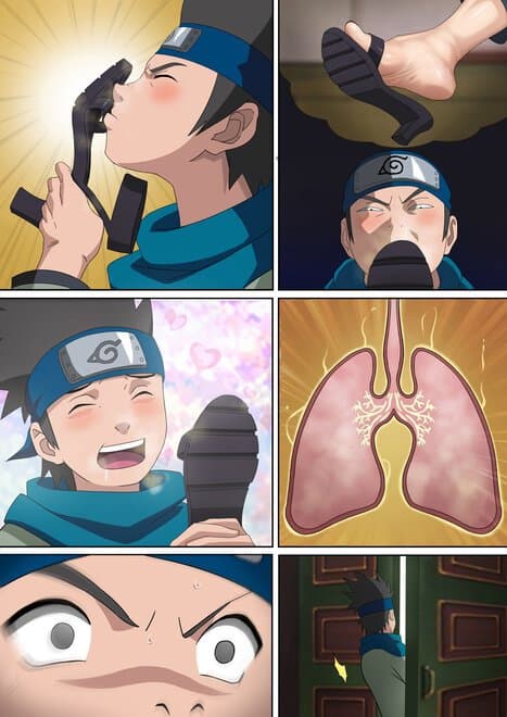 Naruto LUNCH BREAK AT TSUNADE OFFICE_