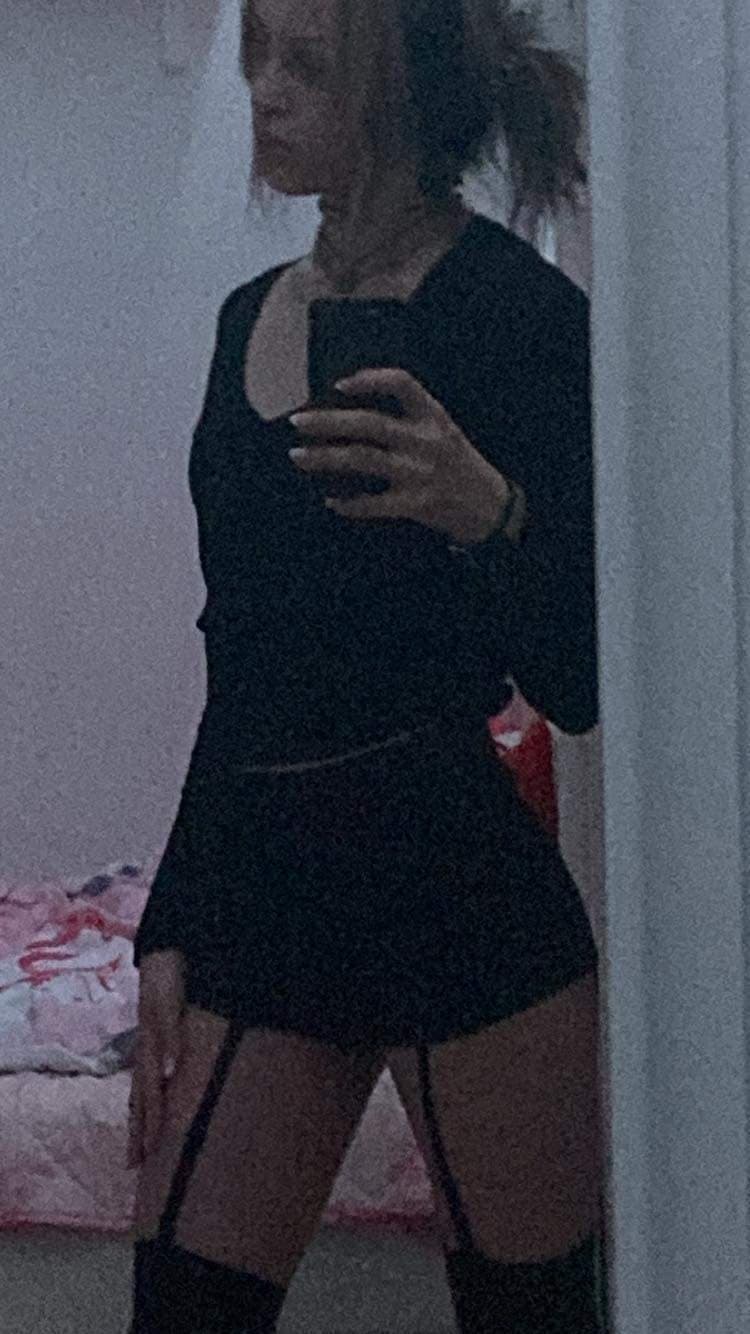 18yo Alternative Goth Skinny Teen with Big Ass