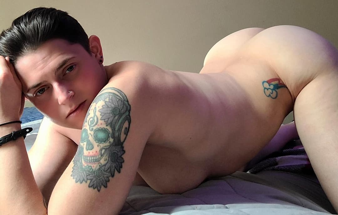 Latina White Mix Dyke Stud Tomboy