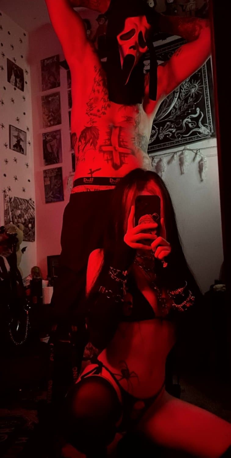 Together we dance in the shadows and shine in the night