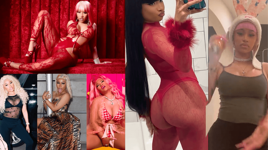 XRPRESENTS NICKI MEG LATTO CARDI DIRTY TALK RP JOI GOON WALL 1