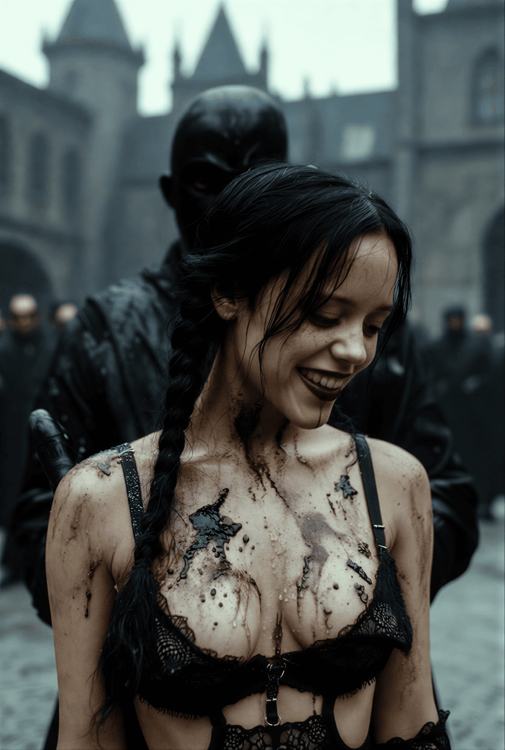 Wednesday Addams – Tortured by Crackstone’s Fanatics - PREVIEW (130 Images)