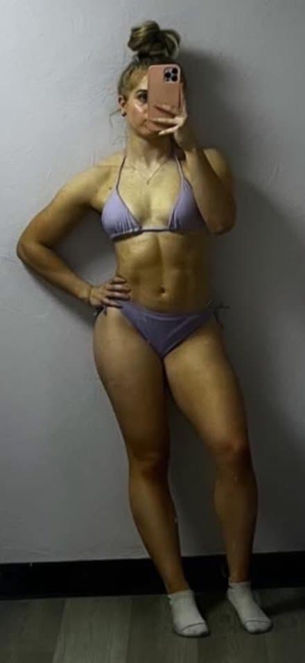 18 y/o Cute Fit Blonde College Track Star Bikini Babe