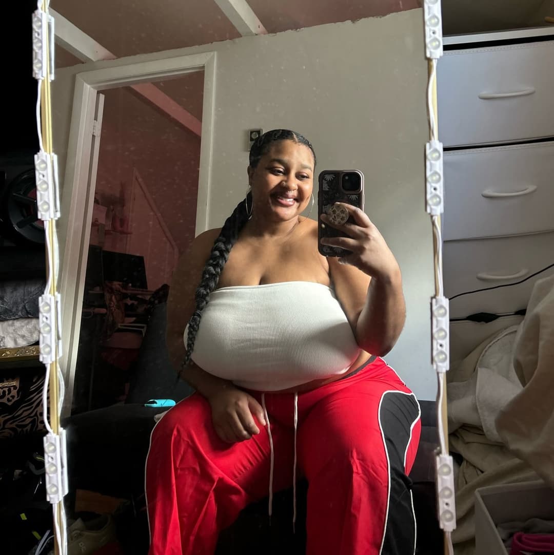 SEXY CURVY THICK EBONY BBW BIG BOOBS & BIG OLE ASS BOOTY