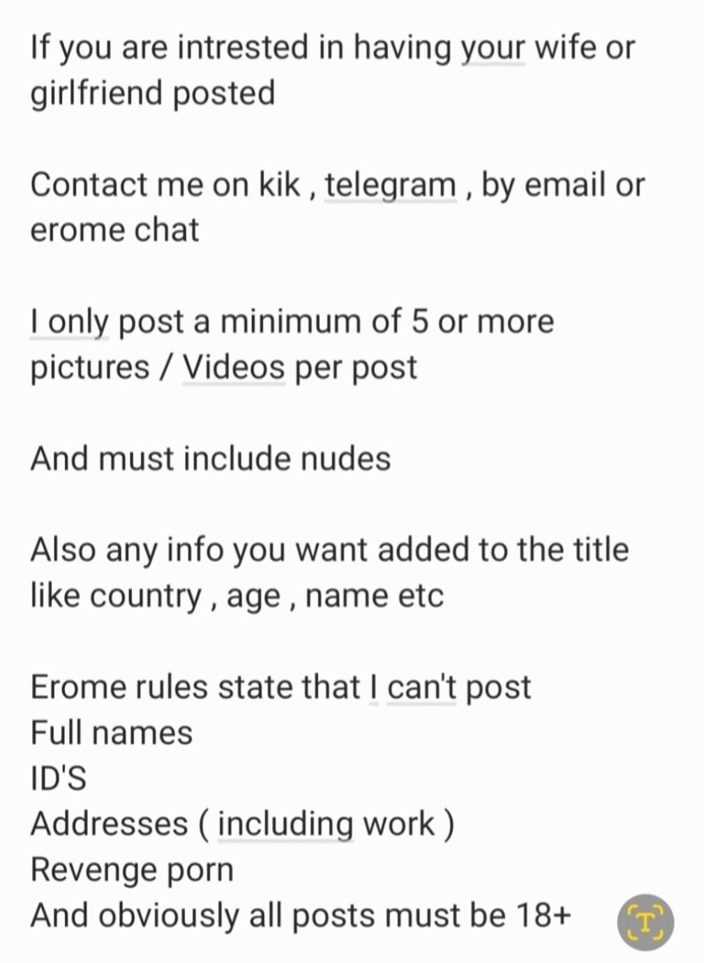 Wife Cheryl 45yo from Leeds UK ??