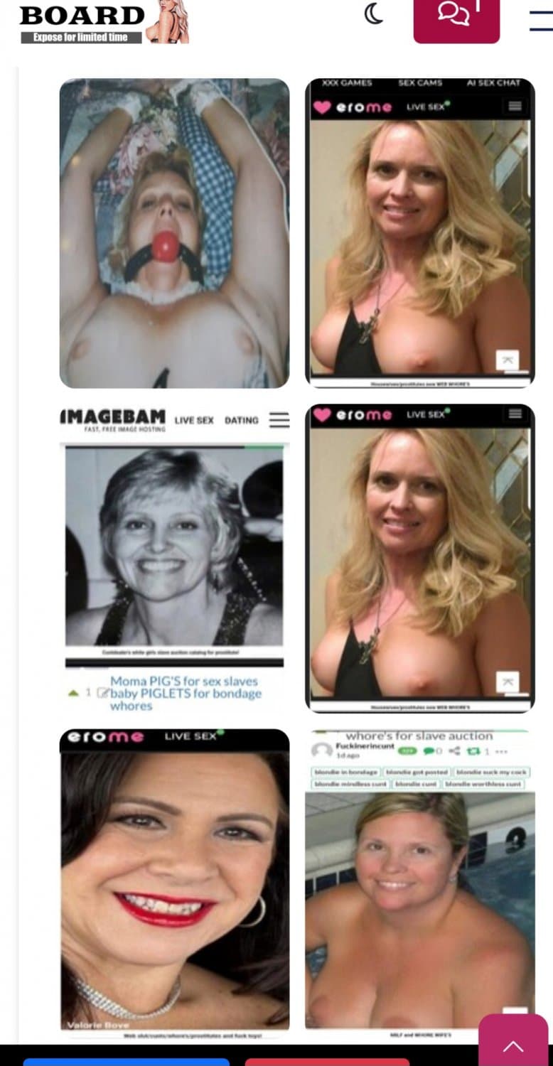 White cunts bound/gaged/fucked&sold !