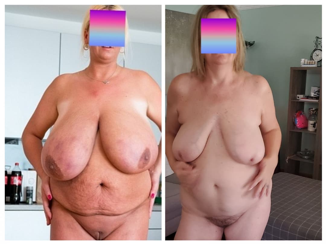 Click to view full size COLLAGE#7 side by side with some of the BIGGEST BOOBS on erome