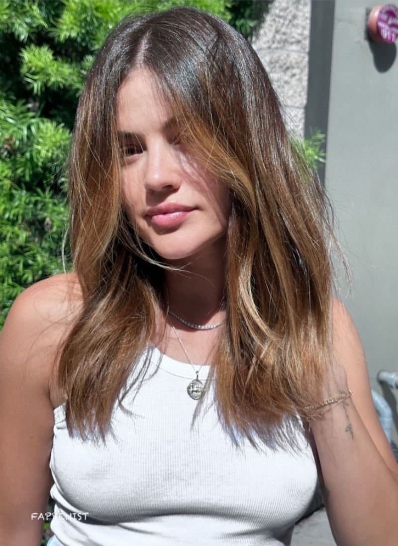 Click to view full size Lucy Hale is so freaking Yummy with her petite tits & suckable nipples gets me edging everytime??