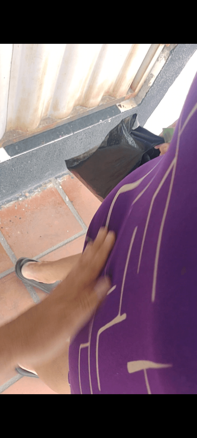 Encoxada, tapa no bundão