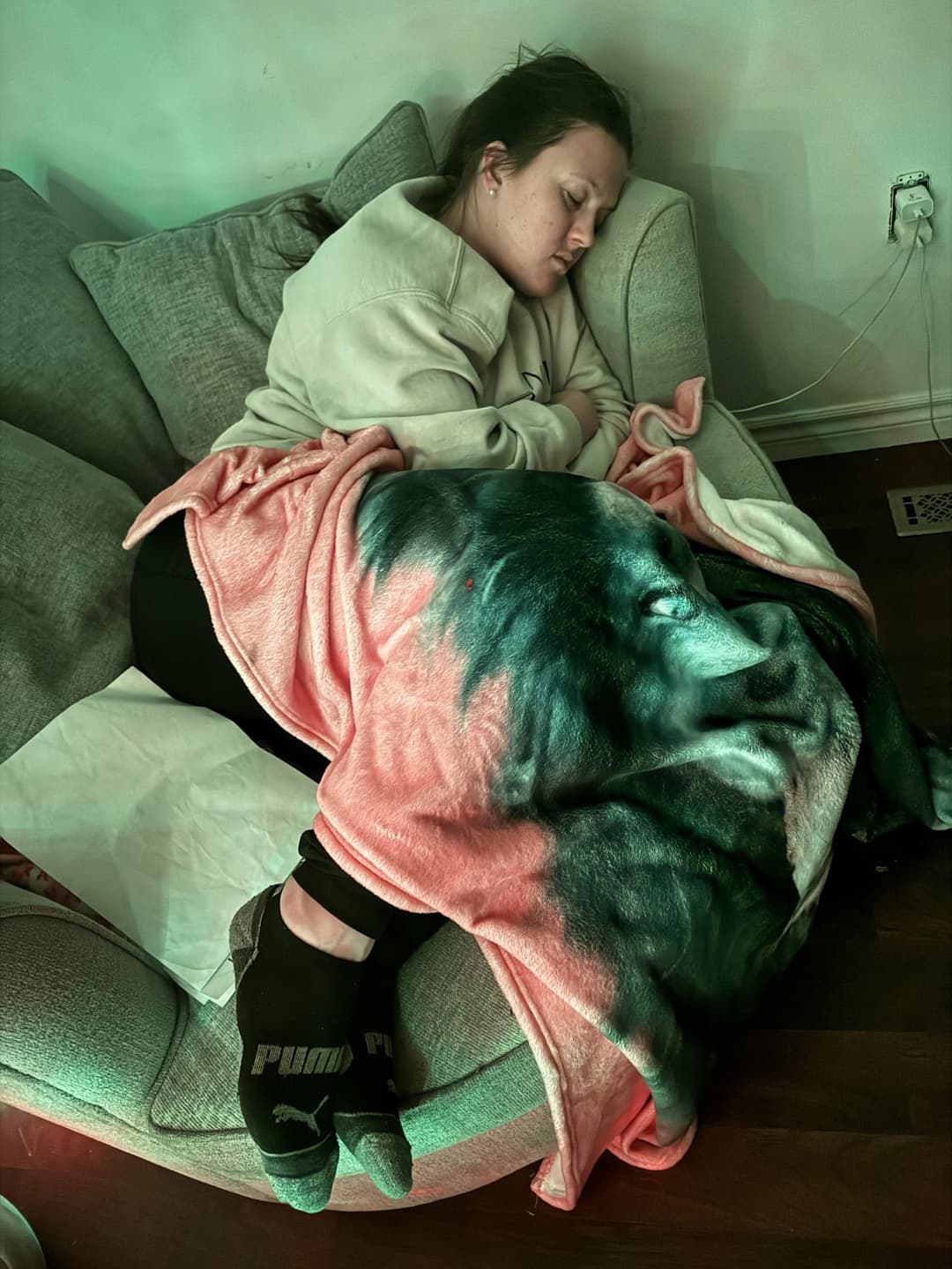 Sexy MILF wife so sexy when sleeping. Touch her!