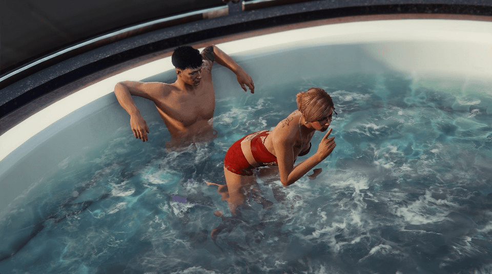 Getting Steamy in the Hot Tub ?♨️ (PS5)