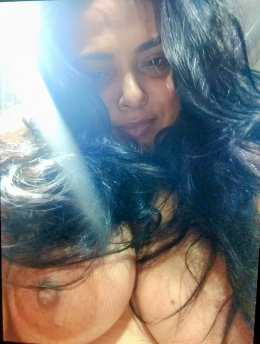 Hermosas y grandes pezones