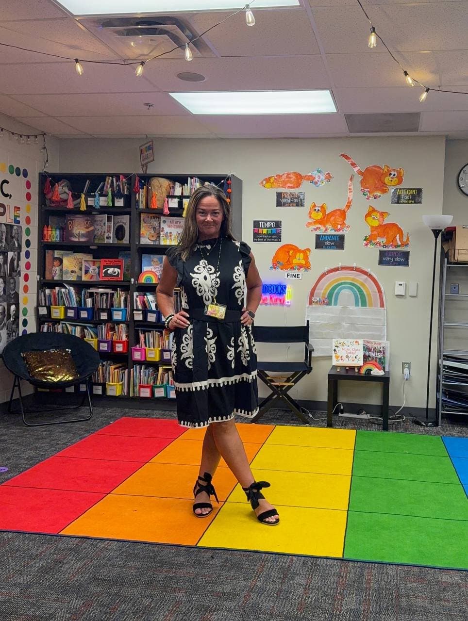 Instagram Teacher AI Cum On Feet In Classroom (AI Cum On Feet Template)