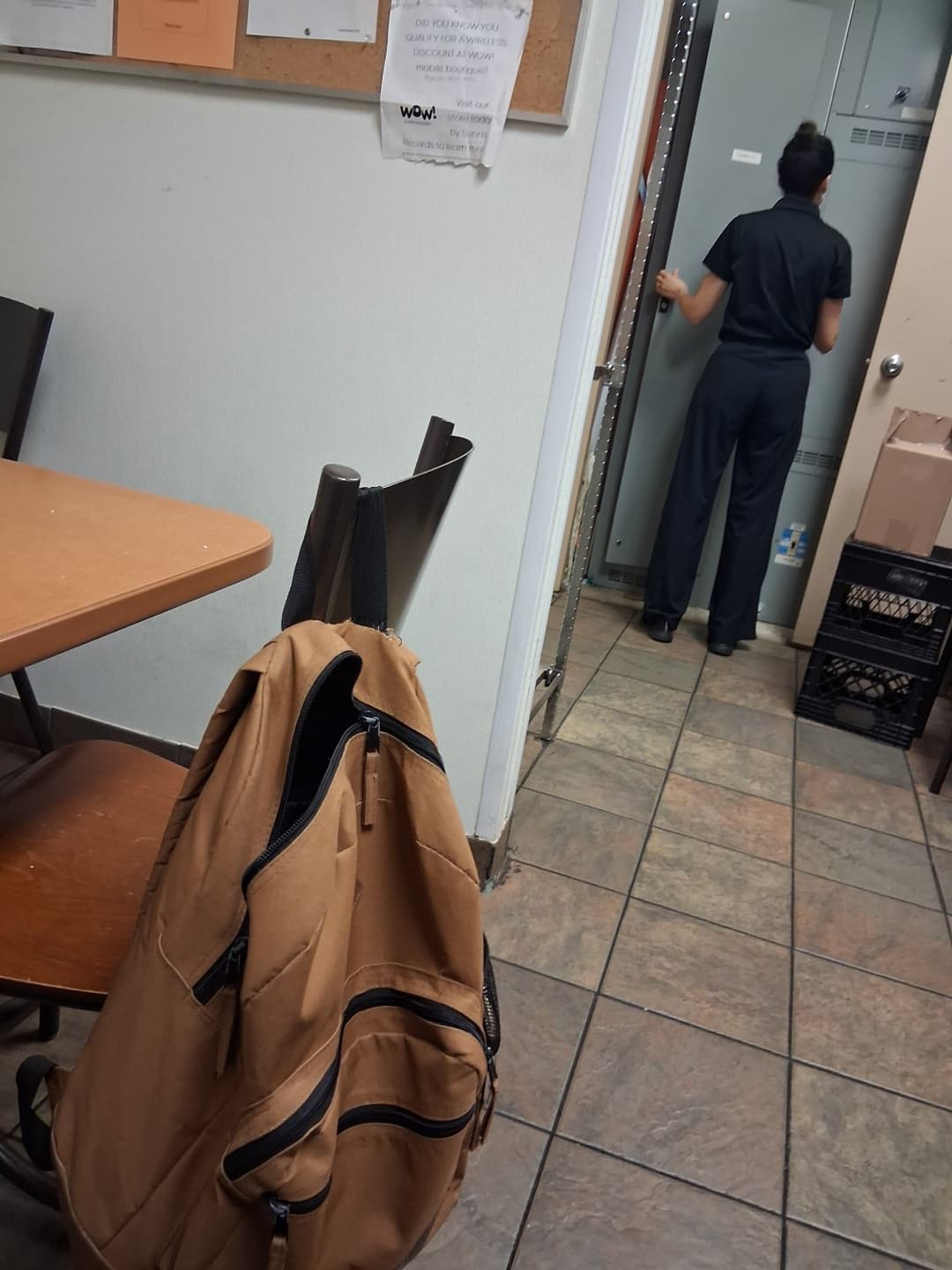 Coworker milf creep